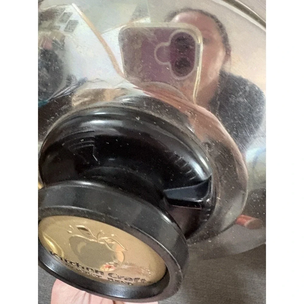 Vintage Kitchen Craft Skillets West Bend Matching Steam Vent Lid And Glass Lid
